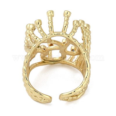 Латуни палец кольцо KK-F891-18G-1