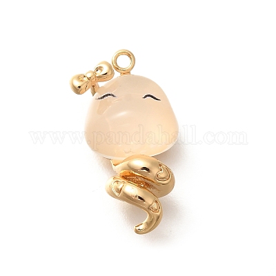 Латунные подвески KK-C085-01G-1