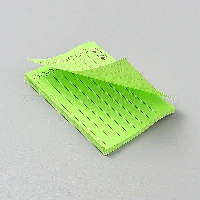 Бумажные стикеры со списком дел с линией AJEW-WH0596-165G-1