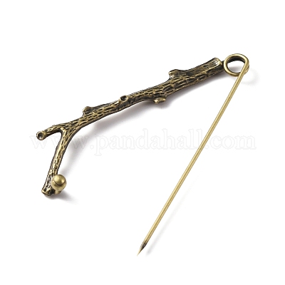 Булавка для броши в виде ветки дерева из сплава&nbsp;JEWB-WH0026-13AB-1