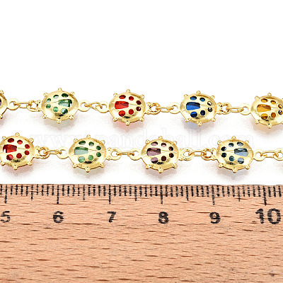 Латунные цепи из насекомых&nbsp;CHC-N023-05G-1