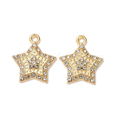 Сплава с стразами подвески&nbsp;X1-FIND-H051-09G-1