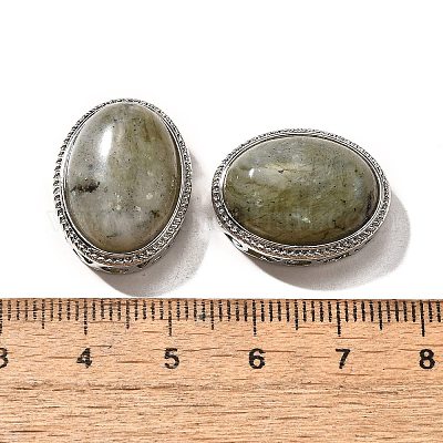 Многорядные звенья из натурального лабрадорита KK-M304-02P-12-1