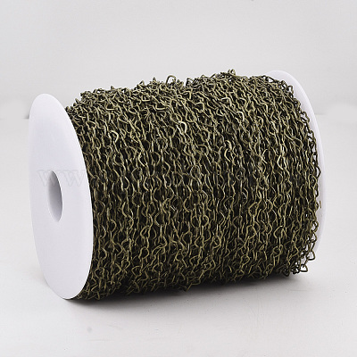 Паяные латунные сердечные железные цепи CH-S125-04B-AB-1