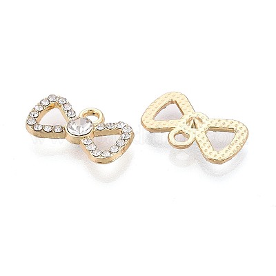 Подвески из сплава и хрусталя со стразами&nbsp;PALLOY-T095-10KCG-1