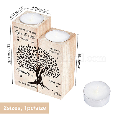 Свечи с алюминием AJEW-SD0001-16E-1