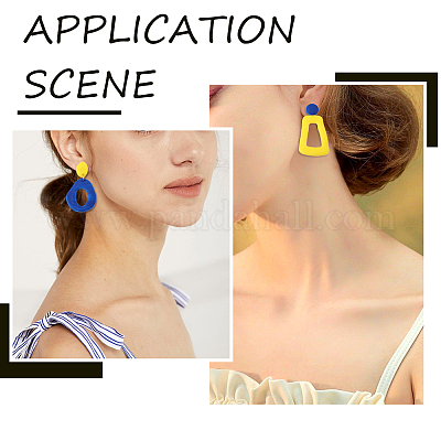 2 шт. 2 инструмента для создания пластилина из АБС-пластика в форме трапеции DIY-TA0005-58-1