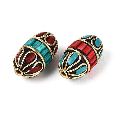 Индонезийские бусины ручной работы&nbsp;IPDL-N004-12C-1