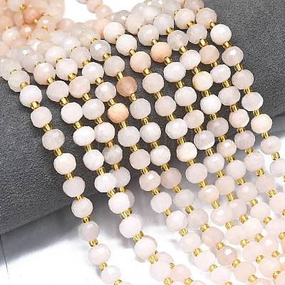 Натуральный розовый авантюрин бисер нитей G-K389-E19-01-1