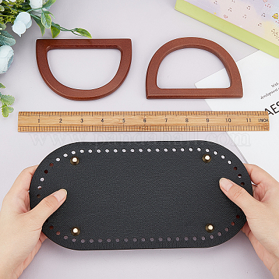 Сумки для вязания крючком из искусственной кожи DIY-WH0064-81-1