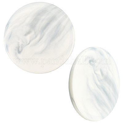 Фарфоровые восковые коврики с мраморным узором AJEW-WH20007-82B-02-1