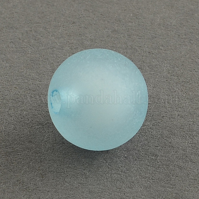 Perles en acrylique mat&nbsp;FACR-Q006-8mm-22-1