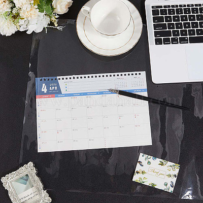 Прозрачные салфетки из пвх AJEW-WH20072-18B-1