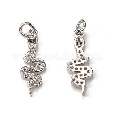 Латунные микро проложить кубического циркония подвески KK-E068-VB311-1