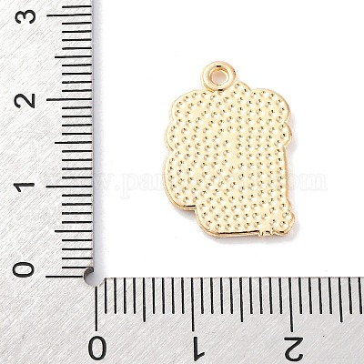 Подвески из сплава с эмалью ко дню святого патрика FIND-M060-24A-G01-1