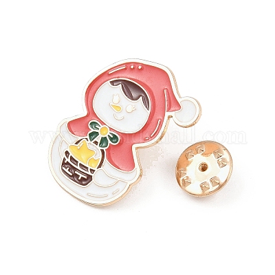 Рождественские эмалевые булавки JEWB-F041-01C-1