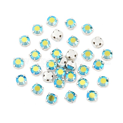 Preciosa® maxima crystal в пришивной чашке X-PRC-SS29-50730-200-S-1