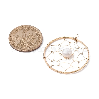 Подвески из натурального пресноводного жемчуга PALLOY-JF02653-03-1