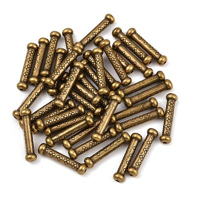 Сплавочные овальные бусины тибетского стиля  K0PBZ071-1