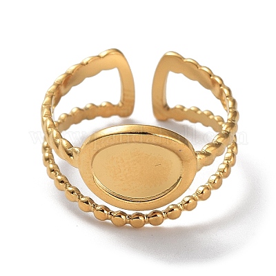 Ионное покрытие (ip) 304 нержавеющая сталь открытые манжетные кольца компоненты STAS-M323-58G-1