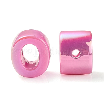 УФ-покрытие радужными переливающимися акриловыми бусинами OACR-C012-01A-1-1