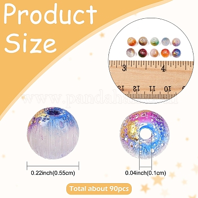 94шт кошачий глаз бусины&nbsp;CE-YW0001-03G-1