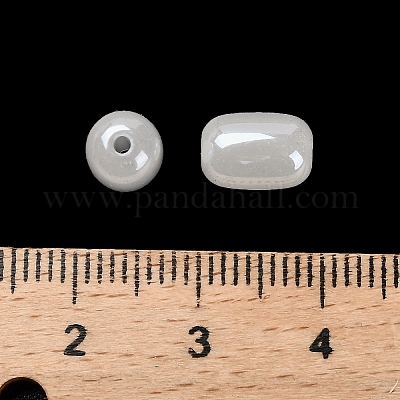 Непрозрачные стеклянные бусы GLAA-Z012-01B-1