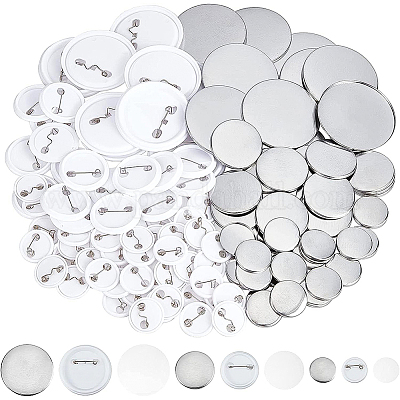 250 набор из 3-х железных брошей с кабошонами DIY-BC0004-80-1