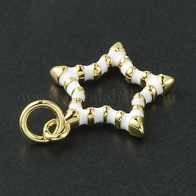 Реечное покрытие подвески из экологически чистой латуни с эмалью KK-K332-01A-1