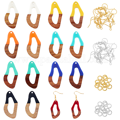 Наборы для изготовления сережек с подвесками своими руками DIY-OC0007-22-1