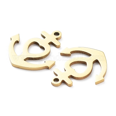 Ионное покрытие (ip) подвески из хирургической нержавеющей стали 316l STAS-D046-10G-1