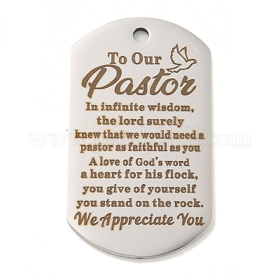 Подвески из нержавеющей стали 201 STAS-L079-08P-1