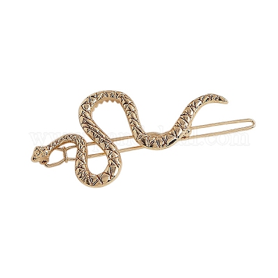 Металлические заколки из кожи аллигатора PW-WGE4C50-01-1