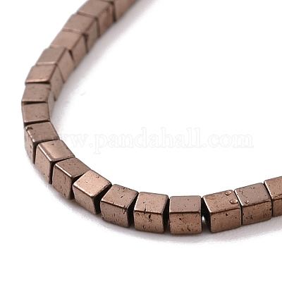 Гальванические немагнитная синтетический гематит бисер пряди G-G862-03A-1