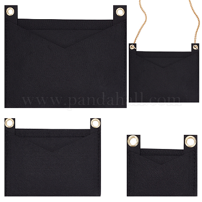 Shop WADORN 3Pcs 3 Style Felt Bags Organizer Insert for Jewelry Making -  PandaHall Selected