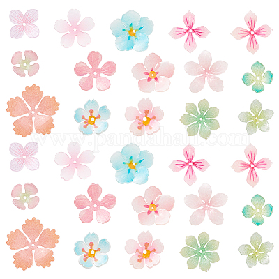 30шт 15 вида пластиковых бусин KY-GA0001-33-1