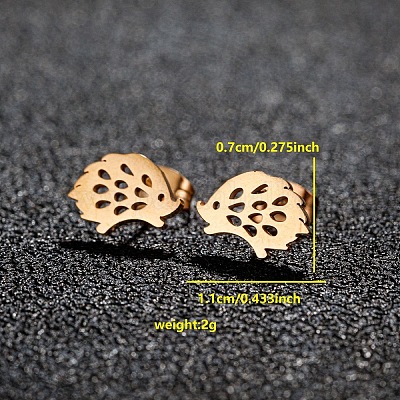 201 серьги-гвоздики из нержавеющей стали&nbsp;FS-WGB18B1-15-1