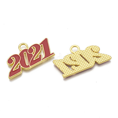 Подвески из эмали и сплава PALLOY-T078-03C-1