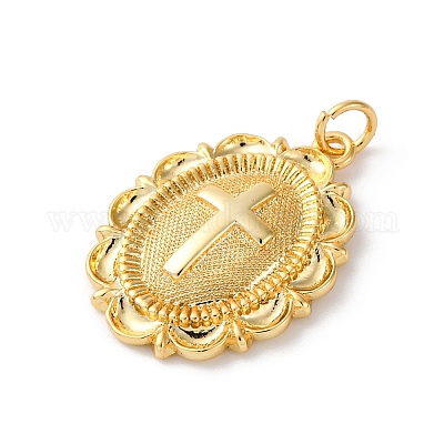 Латунные подвески с прыгающим кольцом KK-V016-09G-1