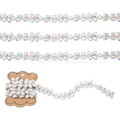 1 ярд железных цепочек со стразами&nbsp;FIND-PJ0001-42-1