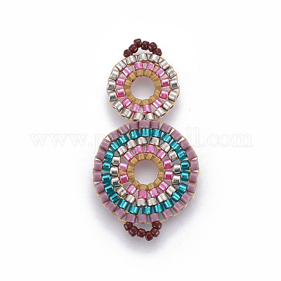 Японский бисер Миюки & toho ручной работы соединения SEED-A027-G22-1