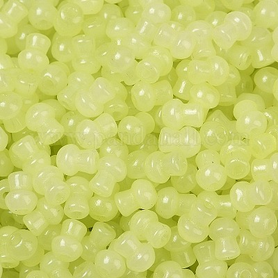 Стеклянные бусины прозрачных цветов SEED-R001-01M-1