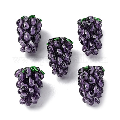 Фруктовая серия бусины ручной работы лэмпворк LAMP-R003-04D-1