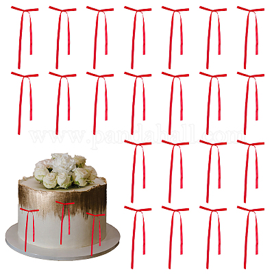 50 шт. полиэстеровый бант для украшения вечеринки&nbsp;DIY-GF0011-78C-1