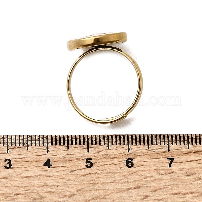 Кольца-манжеты из нержавеющей стали 304 RJEW-A077-03G-02-1