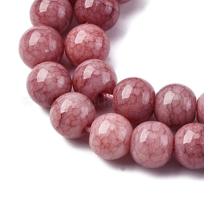 Непрозрачное стекло бисер нитей GLAA-T031-01O-01-1