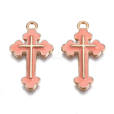 Подвески из эмали и сплава ENAM-S121-059H-1