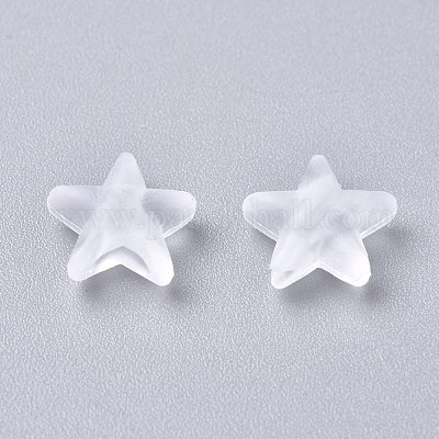 Звездный замок из пластикового шнура из ПВХ для крышки рта X-KY-D013-02B-1