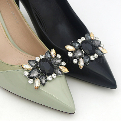 Съемные зажимы для обуви из легированного стекла FIND-WH0423-73RG-01-1