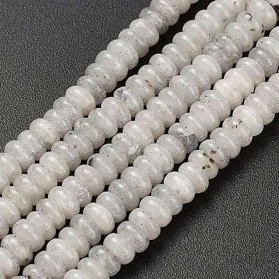 Природные лабрадорита бисер нитей G-L635-A05-4x2mm-1